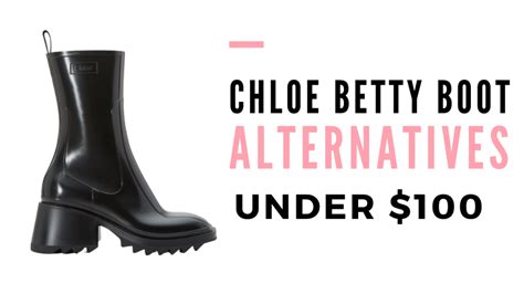 bottines dupe chloe|Chloe Betty Boot Dupes Under $100 .